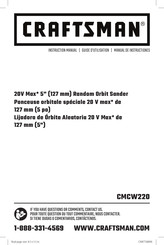 Craftsman CMCW220 Guide D'utilisation