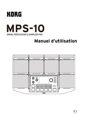 Korg MPS-10 Manuel D'utilisation