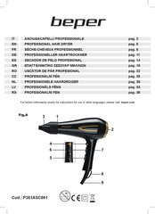 Beper P301ASC001 Mode D'emploi