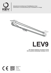 Key Automation LEV9 Instructions Et Avertissements Pour L'installation Et L'usage