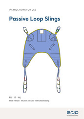 Arjo Passive Loop Slings Mode D'emploi