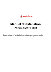 Cobra Parkmaster F394 Manuel D'installation