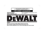 DeWalt DCS372 Guide D'utilisation