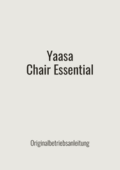 Yaasa Chair Essential Mode D'emploi