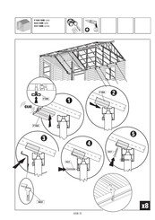 Grosfillex F18A-SHB Instructions De Montage