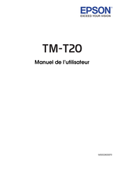 Epson TM-T20 Manuel De L'utilisateur