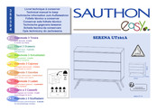 Sauthon Easy SERENA UT161A Instructions De Montage