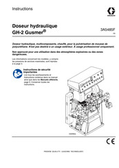 Graco Gusmer GH-2 Instructions