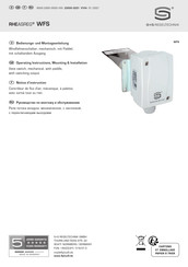 S+S Regeltechnik RHEASREG WFS-1E Notice D'instruction