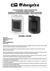 Orbegozo CR 5013 Manuel D'instructions
