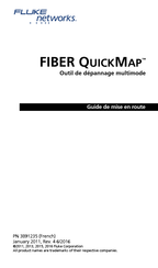 Fluke Networks FIBER QuickMap Guide De Mise En Route