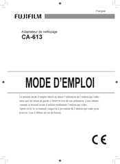 FujiFilm CA-613 Mode D'emploi