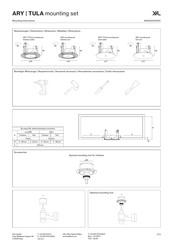 XAL ARY Instructions De Montage