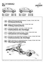 Jaeger 21100545J Instructions De Montage