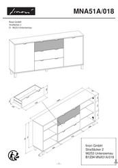 Finori MNA51A/018 Instructions De Montage