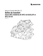 Meritor MTC-4208X Serie Manuel D'entretien