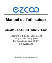 EZCOO EZ-SW41HA21 Manuel De L'utilisateur
