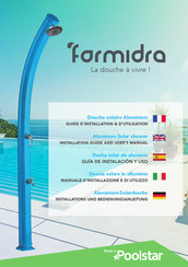 poolstar formidra Guide D'installation & D'utilisation