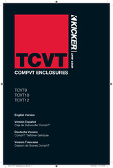 Kicker COMPVT TCVT12 Manuel