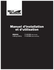 Mile Marker 77-50120W Manuel D'installation Et D'utilisation