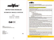 Mowox DYM162203 Instructions Originales