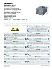 Siemens MO320 Notice D'utilisation