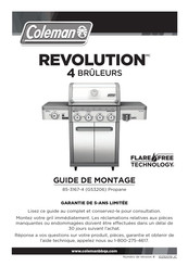 Coleman REVOLUTION G53206 Guide De Montage