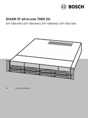 Bosch DIP-7384-8HD Guide D'installation
