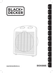 Black & Decker BXSH2000E Traduction Des Instructions Originales