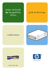 HP StorageWorks Ultrium 448e Guide De Démarrage