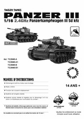 Taigen Tanks TG3848-B Manuel D'instructions