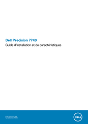 Dell P34E002 Guide D'installation Et De Caractéristiques
