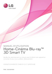 LG Blu-ray SH86TH-S Manuel D'utilisation