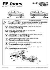 PF Jones 29500592PF Instructions De Montage