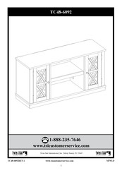 Twin-Star International TC48-6092 Instructions De Montage