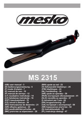 Mesko MS 2315 Mode D'emploi