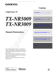 Onkyo TX-NR5009 Manuel D'instructions