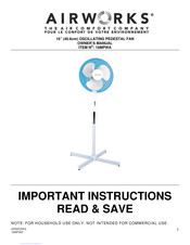 Airworks 16MPWA Manuel D'utilisation