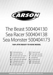 Carson Sea Racer Mode D'emploi