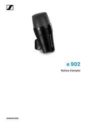 Sennheiser evolution e902 Notice D'emploi