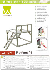 wendi toys Platform P4 Instructions D'installation