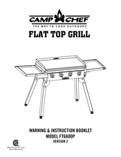 Camp Chef FLAT TOP GRILL FTG600P Manuel D'instructions