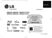 LG SB94PA-W Mode D'emploi
