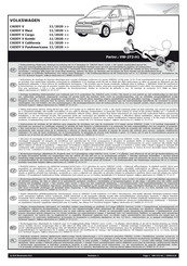 ECS Electronics VW-272-H1 Instructions De Montage