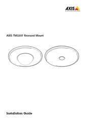 Axis TM3207 Guide D'installation