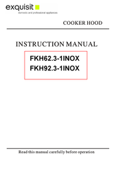 Exquisit FKH62.3-1INOX Manuel D'instructions
