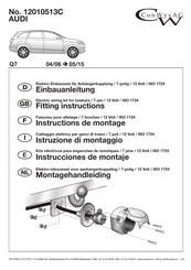 ConWys AG 12010513C Instructions De Montage