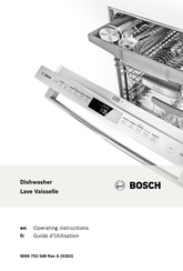 Bosch SHE53T56UC/02 Guide D'utilisation