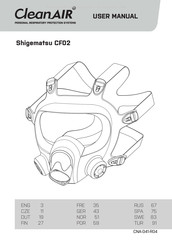 cleanAIR Shigematsu CF02 Mode D'emploi