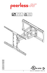 peerless-AV PA762 Mode D'emploi